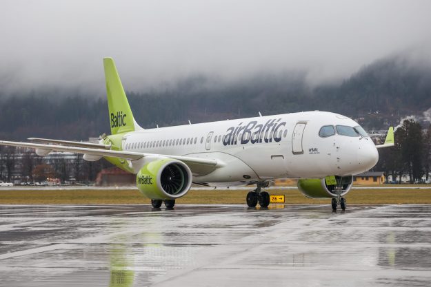 Erstlandung airbaltic