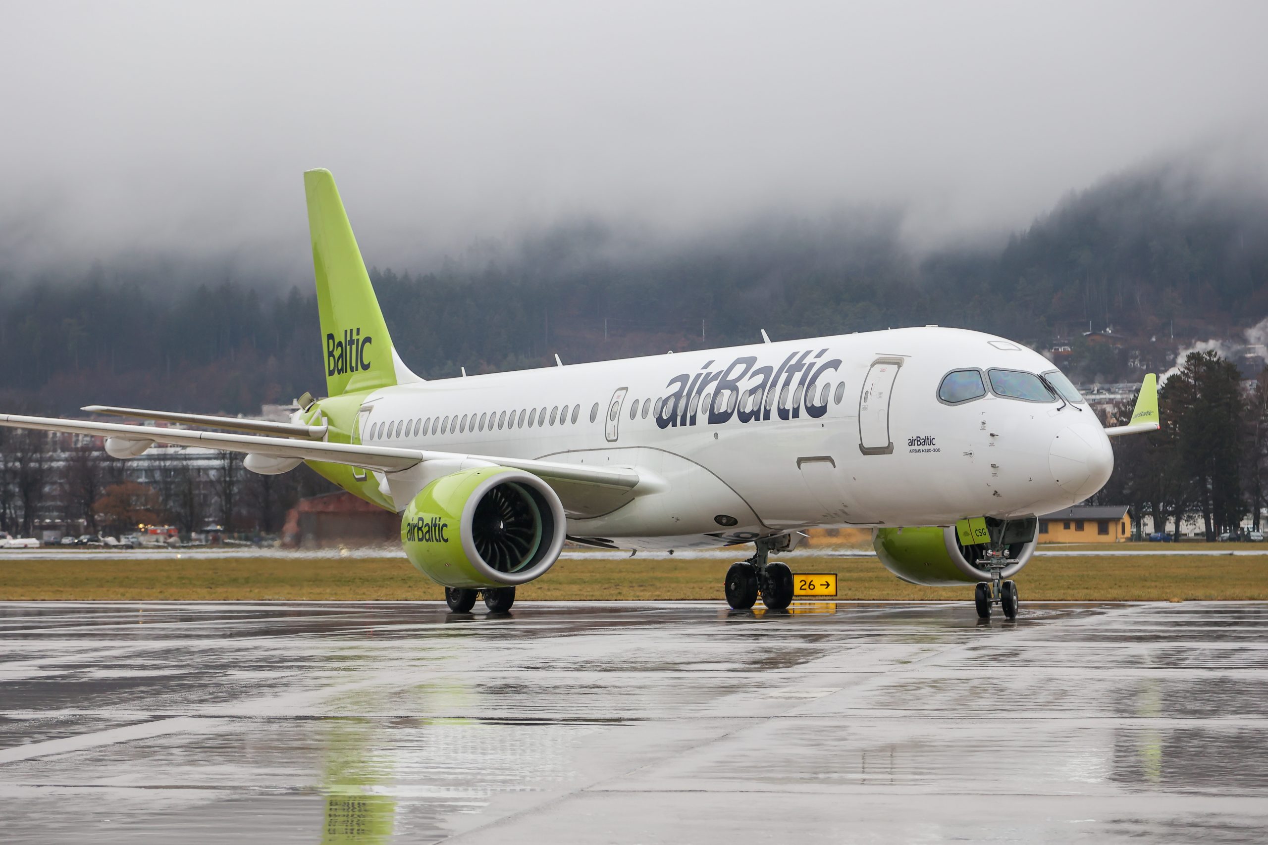 Erstlandung airbaltic